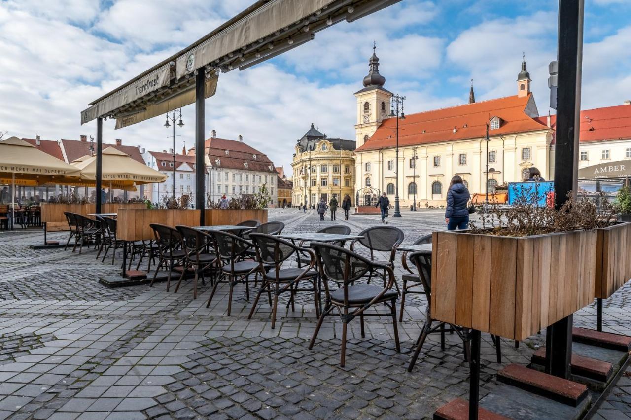 Apartment Green Sibiu Eksteriør billede