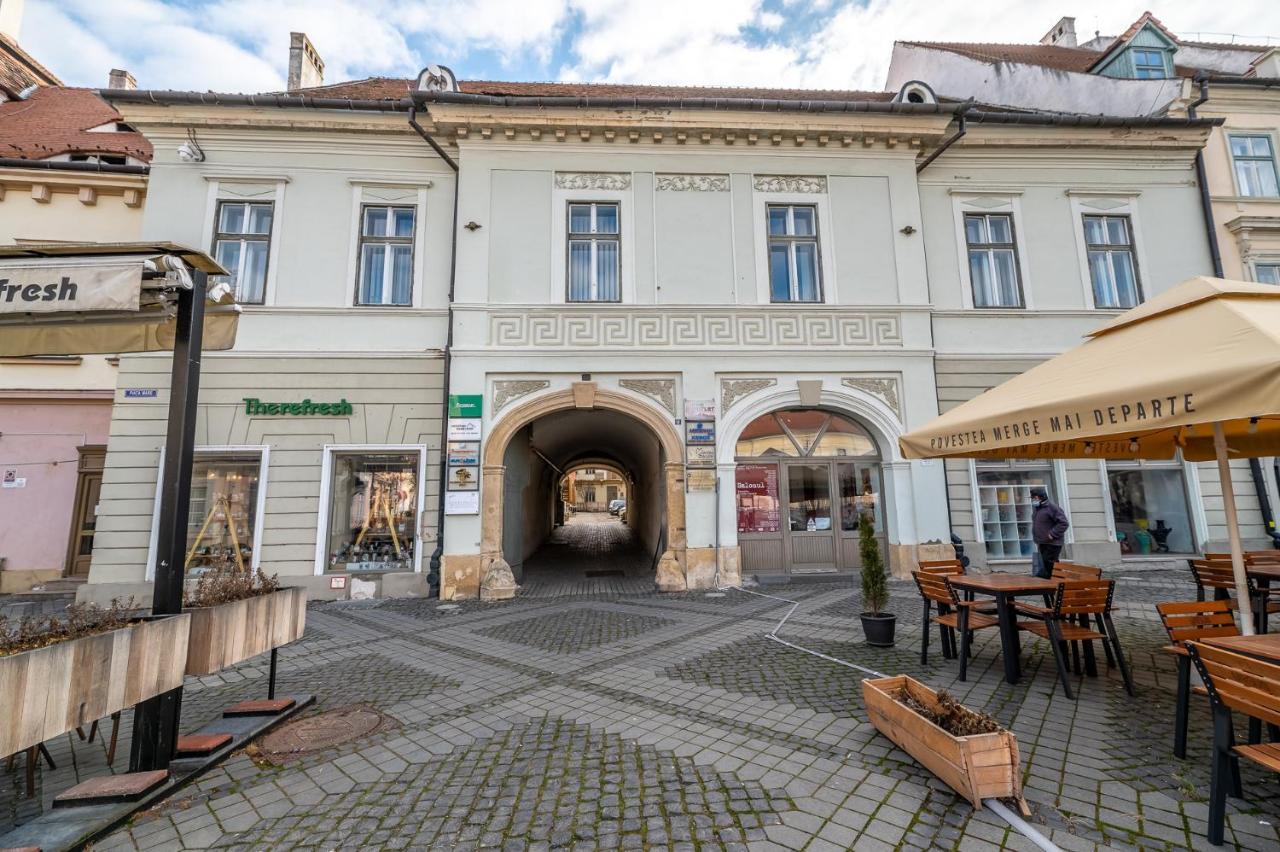 Apartment Green Sibiu Eksteriør billede